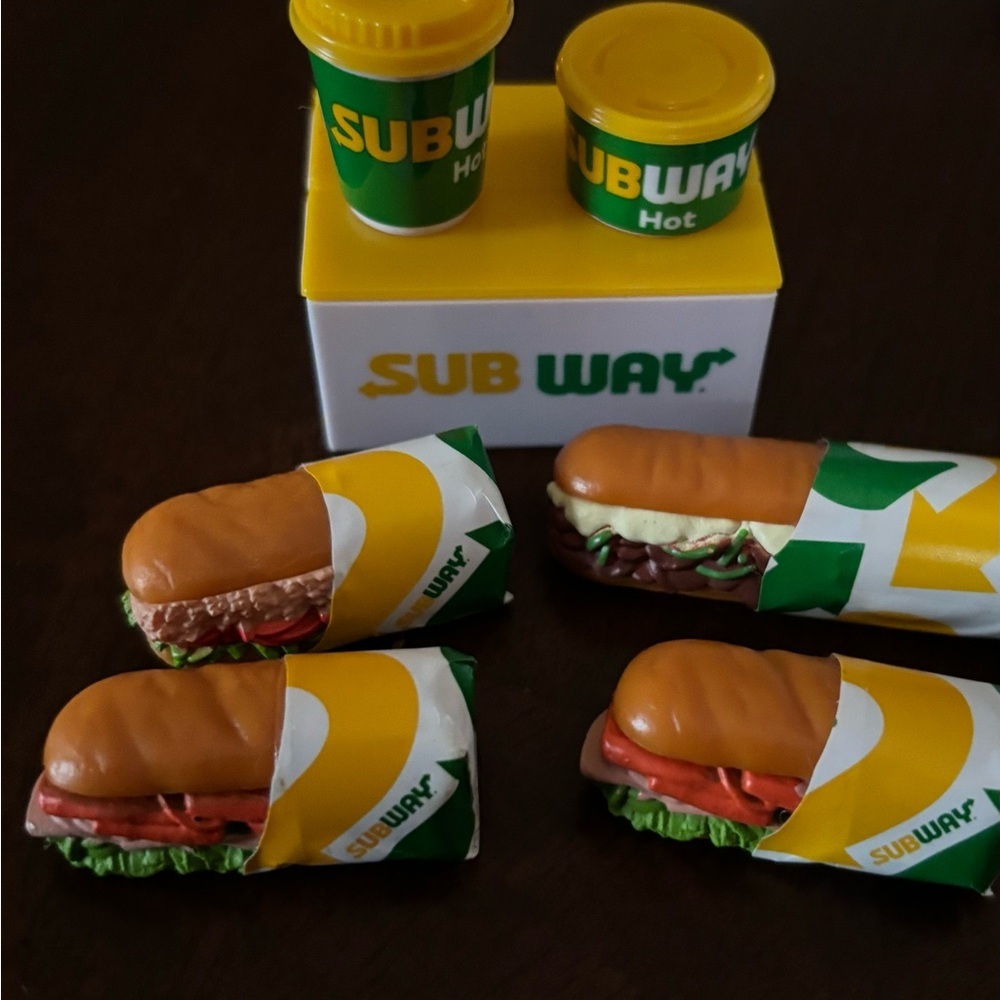 Zuru Mini Brands Foodies Subway Lot Of 7